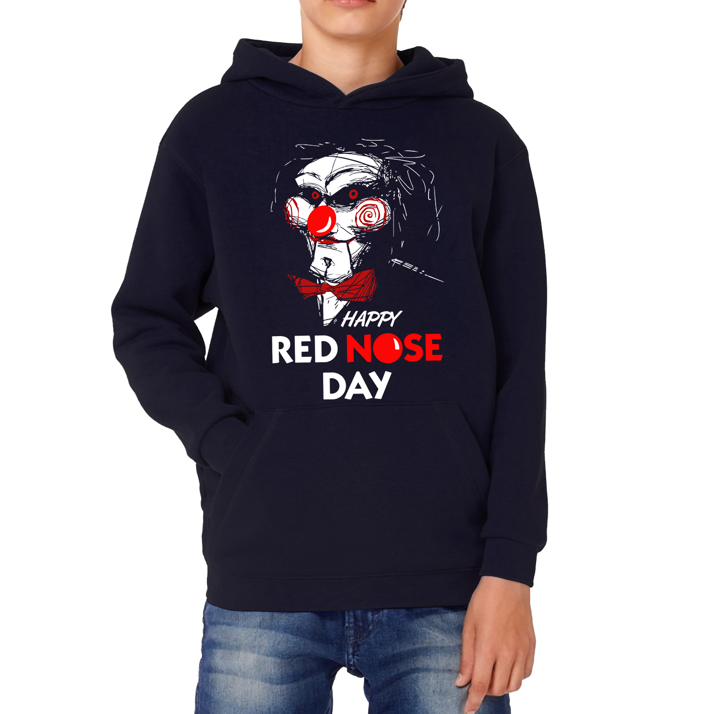 Jigsaw Red Nose Day Kids Hoodie
