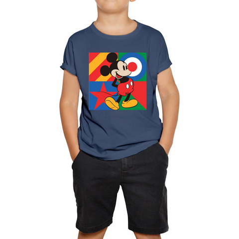 Mickey Mouse Disney Red Nose Day Kids T Shirt. 50% Goes To Charity