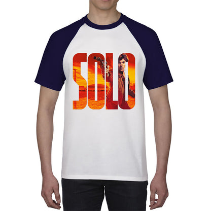 Han Solo Star Wars Fictional Character Solo A Star Wars Story Sci-fi Action Adventure Movie Star Wars Databank Baseball T Shirt