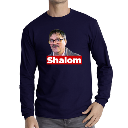 Shalom Jackie Friday Night Dinner Funny Gift Retro Long Sleeve T Shirt