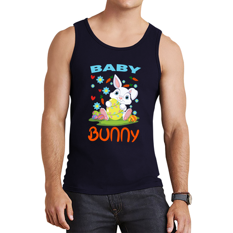 Baby Bunny Cute Little Bunny With Egg Happy Easter Day Tank Top