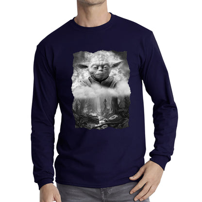 Anger Fear Aggression The Dark Side Are They Vintage Poster Graphic Movie Series Long Sleeve T Shirt