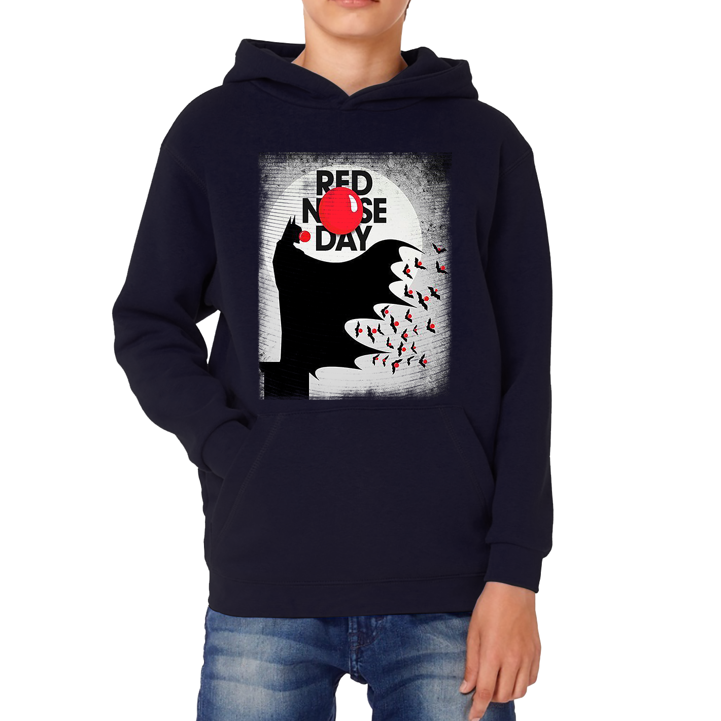 Batman Red Nose Day Hoodie