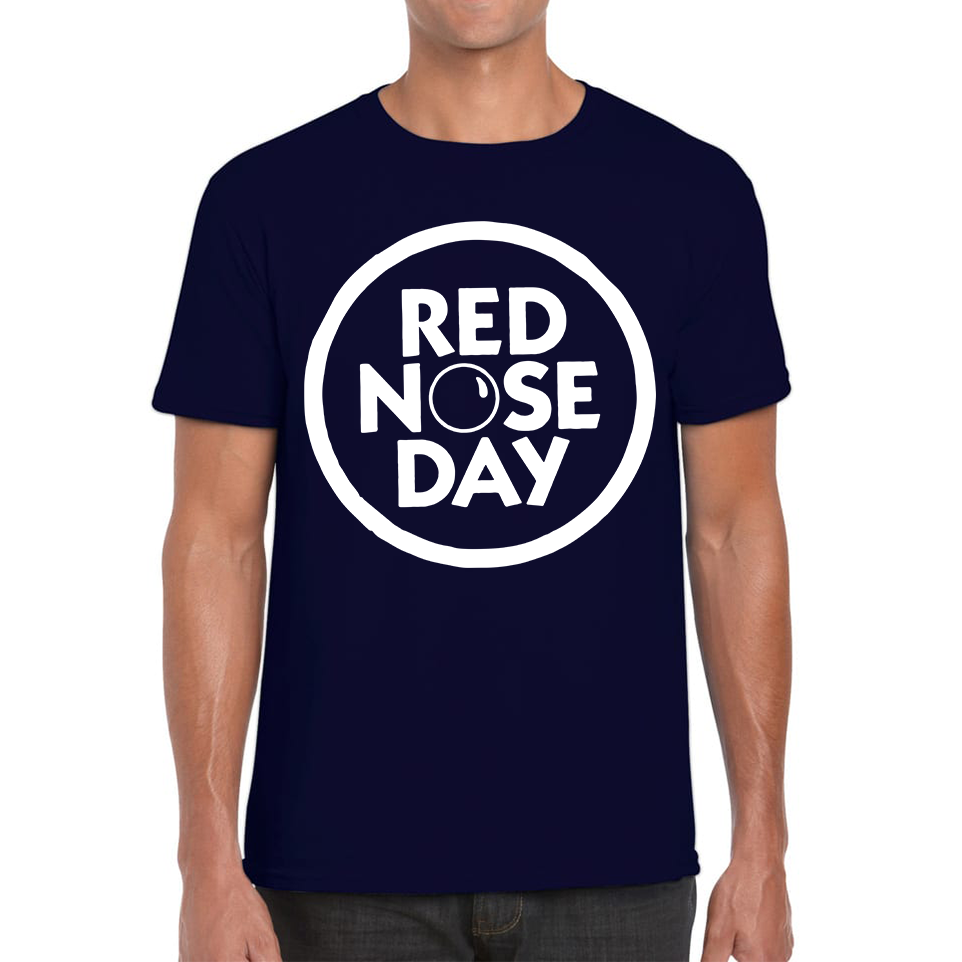 Comic Relief Red Nose Day Adult T Shirt. 50% Goes To Charity