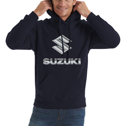 Suzuki Motorcycle Logo Dynamic Riding Suzuki Motorsports Suzuki Motorcycle Motocross Bike Racing Unisex Hoodie