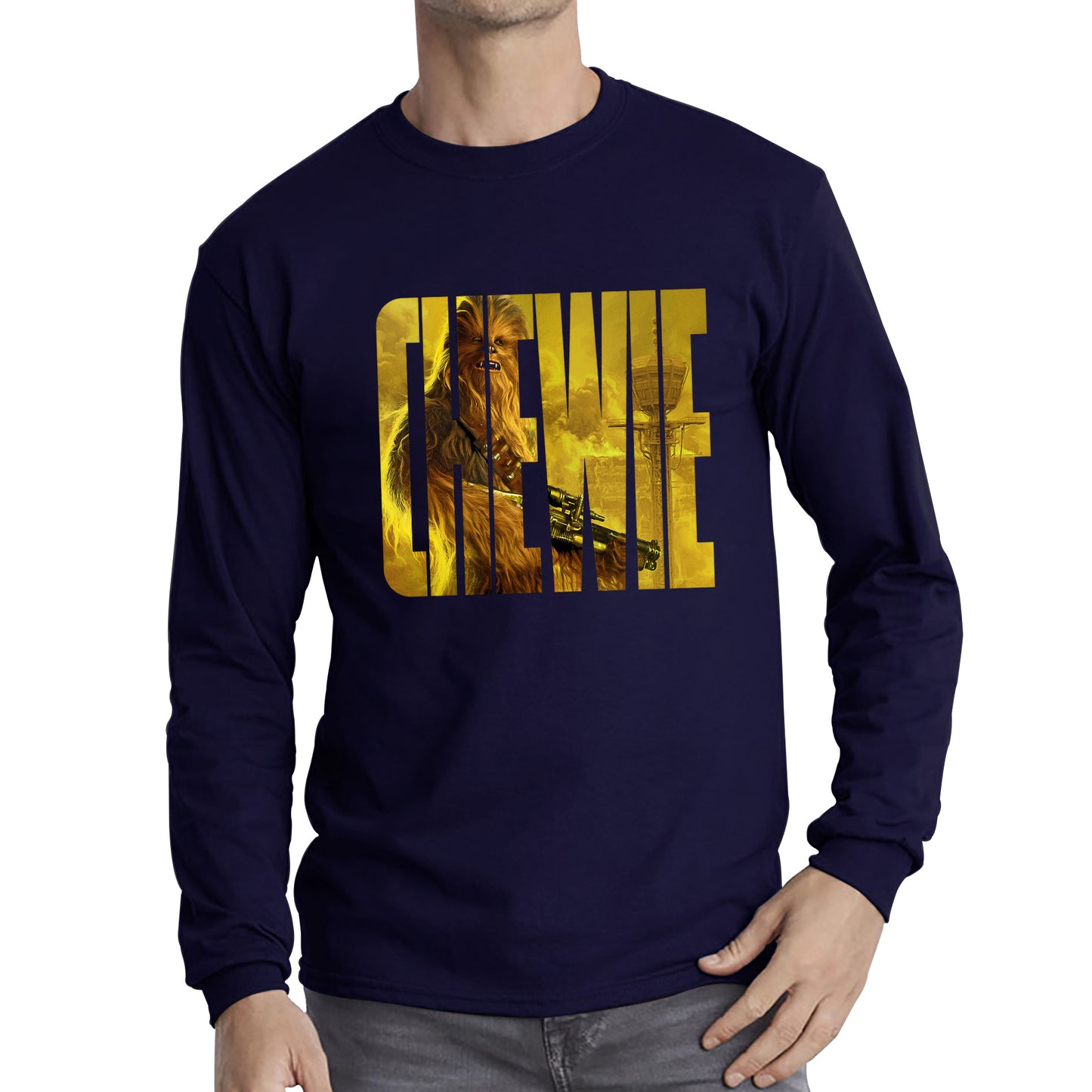 Chewie Star Wars Fictional Character Chewbacca Solo A Star Wars Story Sci-fi Action Adventure Movie Galaxy's Edge Trip Long Sleeve T Shirt