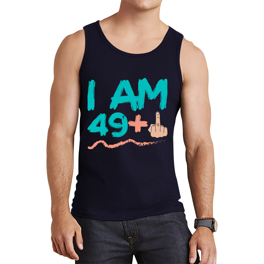 50th Birthday Vest Tops