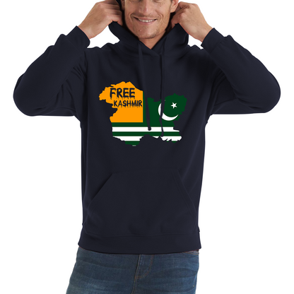 Free Kashmir From India Hoodie