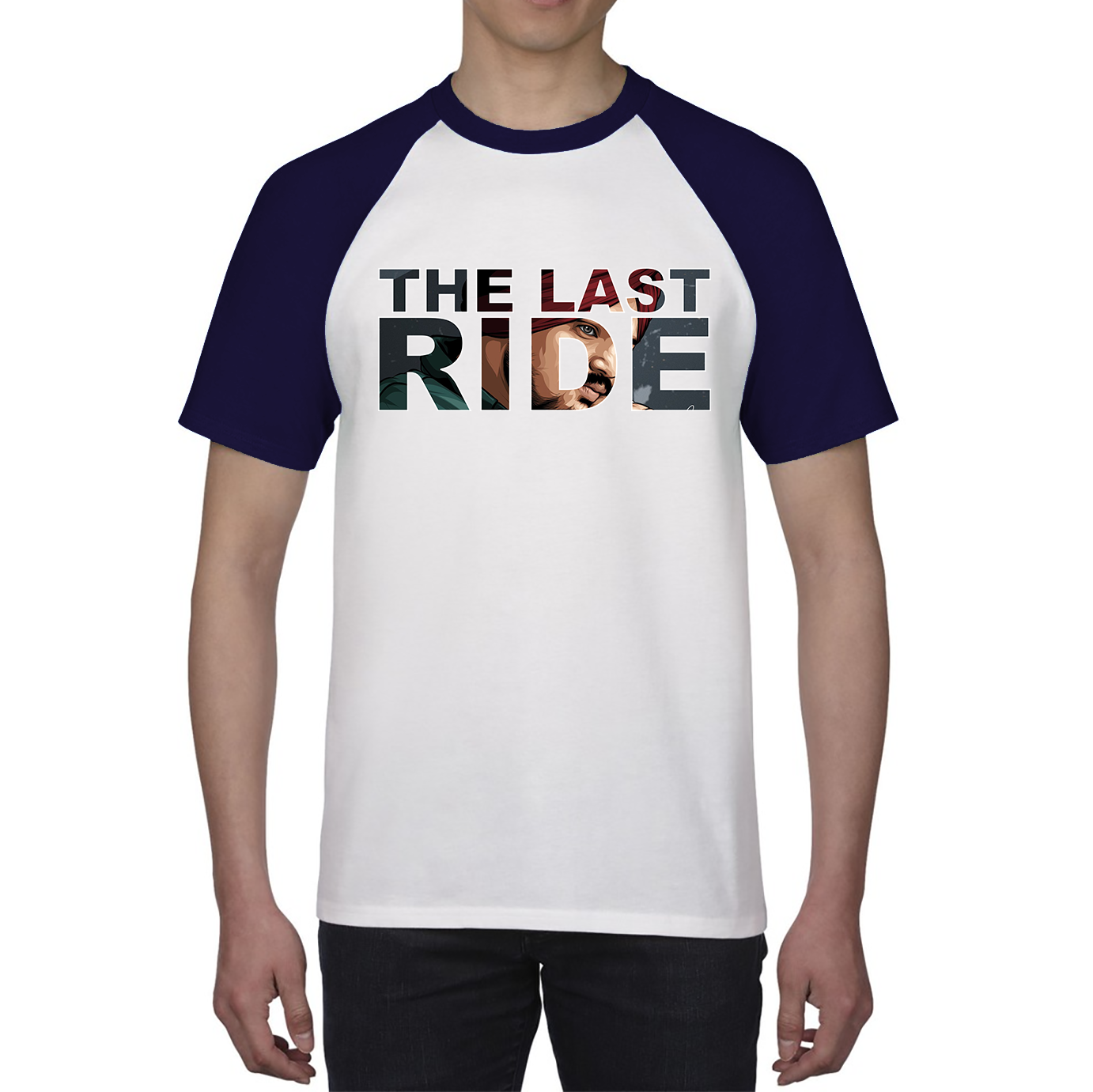 The Last Ride Siddhu Moose Wala Music Artist Rapper Writer Legends Never Die Baseball T Shirt