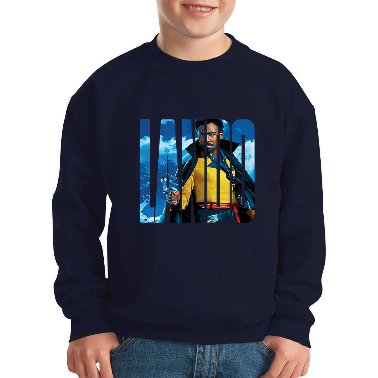 Lando Calrissian Star Wars Fictional Character Solo A Star Wars Story Sci-fi Action Adventure Movie Landonis Balthazar Calrissian III Kids Jumper