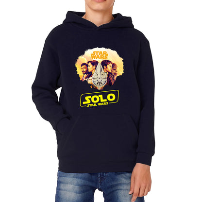 Star Wars Solo Chewie Lando Qira Characters Solo A Star Wars Story Sci-fi Action Adventure Movie Galaxy's Edge Trip Kids Hoodie