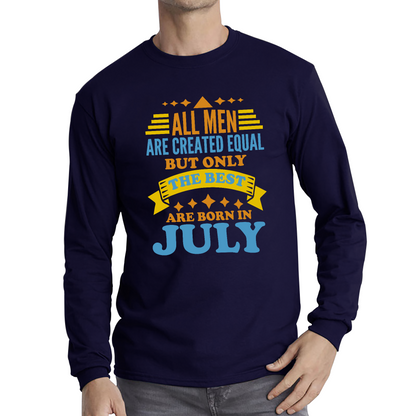 Born In July Birthday T Shirt