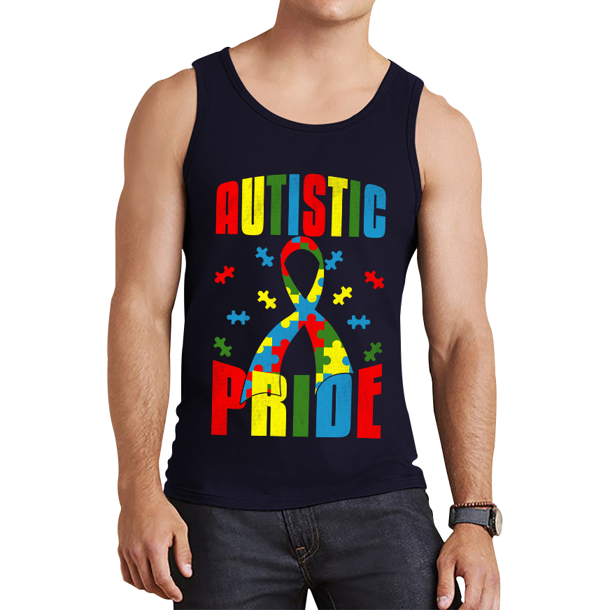 Autistic Pride Autism Awareness Tank Top
