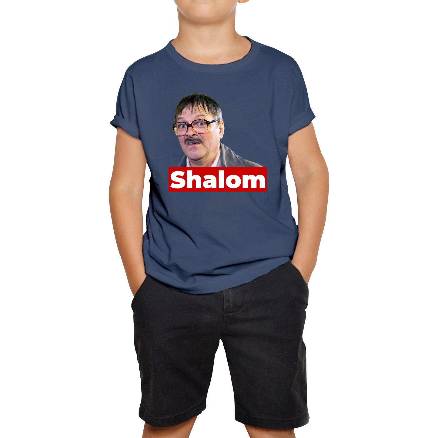 Shalom Jackie Friday Night Dinner Funny Gift Retro Kids Tee
