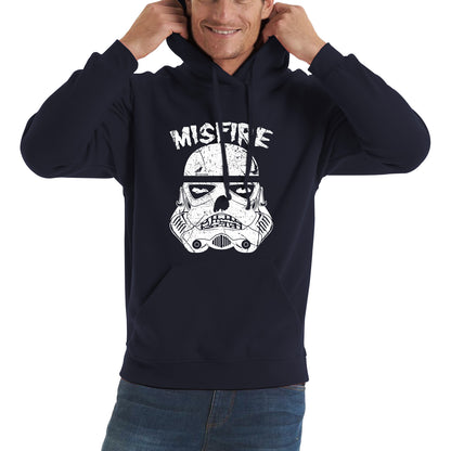 Misfire The Dark Side Made Me Do It Spoof Trooper Armor Helmet Movie Series Unisex Hoodie