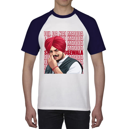Dil Da Nai Madda Sidhu Moose Wala Legend Punjabi Indian Singer Tribute To Legend Baseball T Shirt