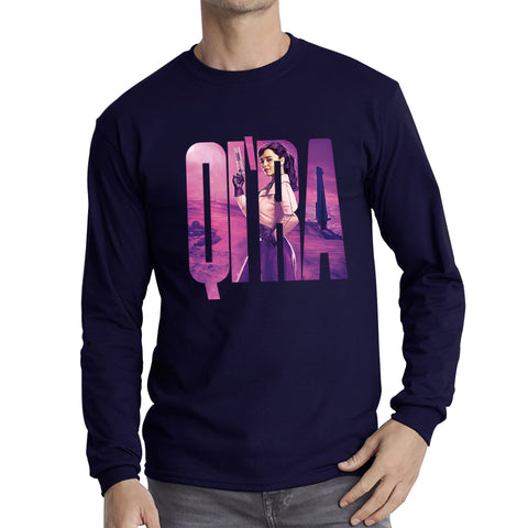 Qi'ra Star Wars Fictional Character Solo A Star Wars Story Sci-fi Action Adventure Movie Galaxy's Edge Trip Long Sleeve T Shirt