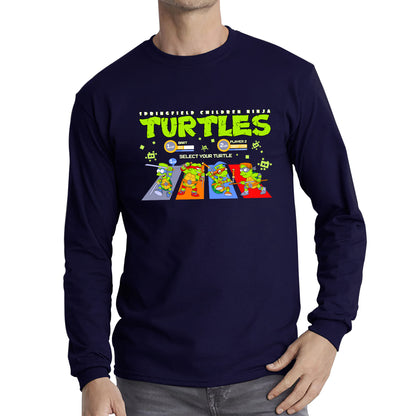 Springfield Children Green Turtles Select Your Turtle Cartoon Spoof Lovers Gift Long Sleeve T Shirt