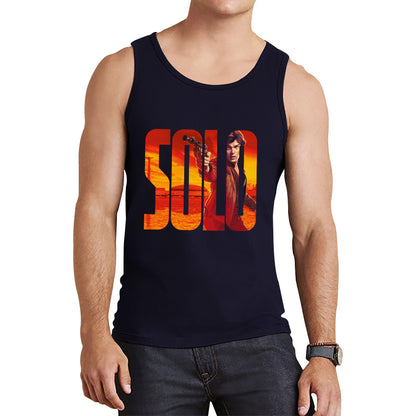 Han Solo Star Wars Fictional Character Solo A Star Wars Story Sci-fi Action Adventure Movie Star Wars Databank Tank Top