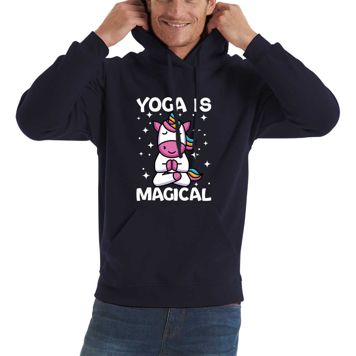 Namaste Unicorn Yoga Is Magical Unicorn Meditation Fitness Unicorn