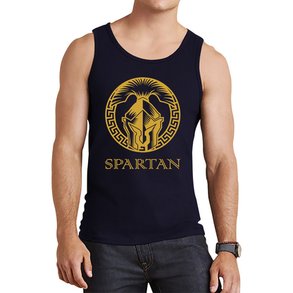 Spartan Helmet Logo Tank Top