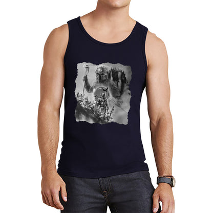 I'm Just A Single Man Trying To Make My Way in The universe Vintage Poster Graphic Movie Series Tank Top