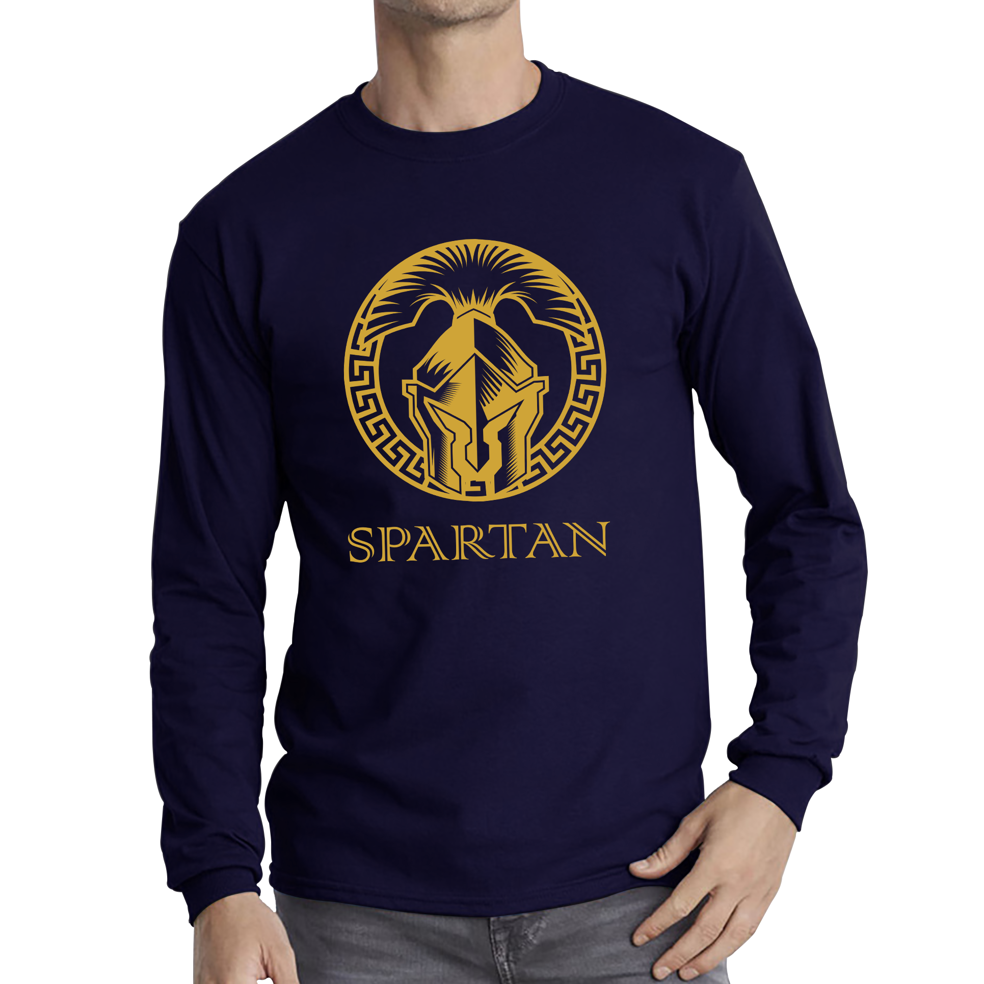 Spartan Helmet Logo T Shirt