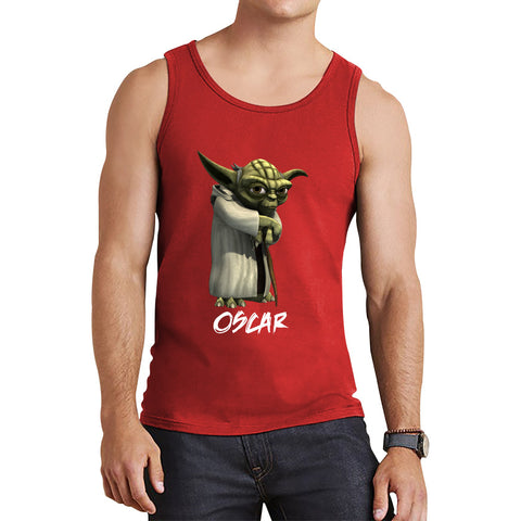 Personalized Yoda May The 4th Be With You Green Humanoid Alien Star Wars Day Disney Star Wars 46th Anniversary Tank Top