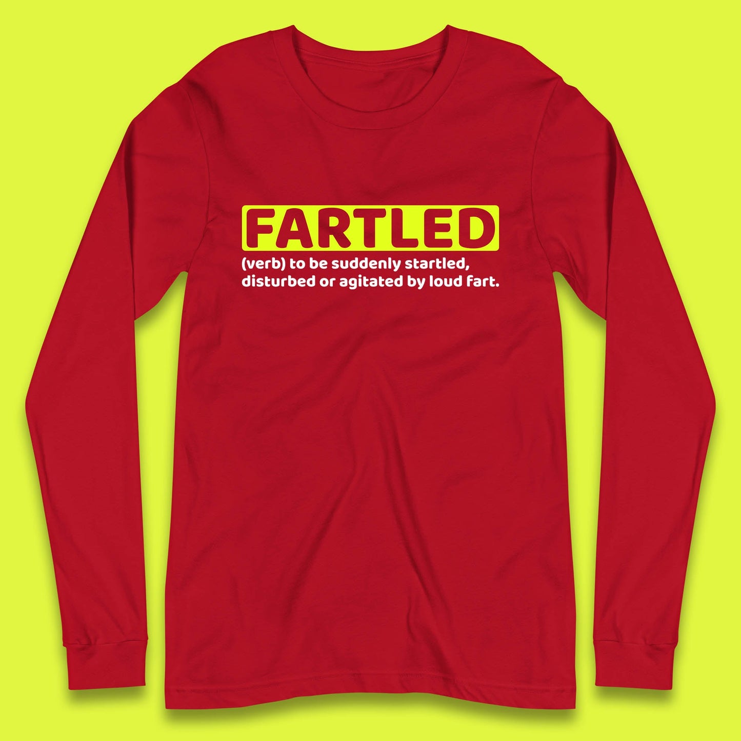 Fartled Definition Funny Sarcastic Dictionary Fart Humor Rude Offensive Joke Tank Top