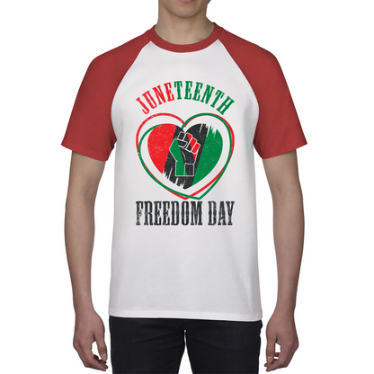 Juneteenth Black Day Freedom King William III British Royal Black History Freedom Baseball T Shirt