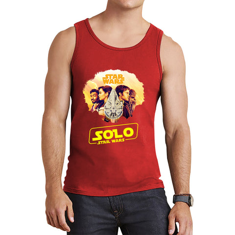 Star Wars Solo Chewie Lando Qira Characters Solo A Star Wars Story Sci-fi Action Adventure Movie Galaxy's Edge Trip Tank Top