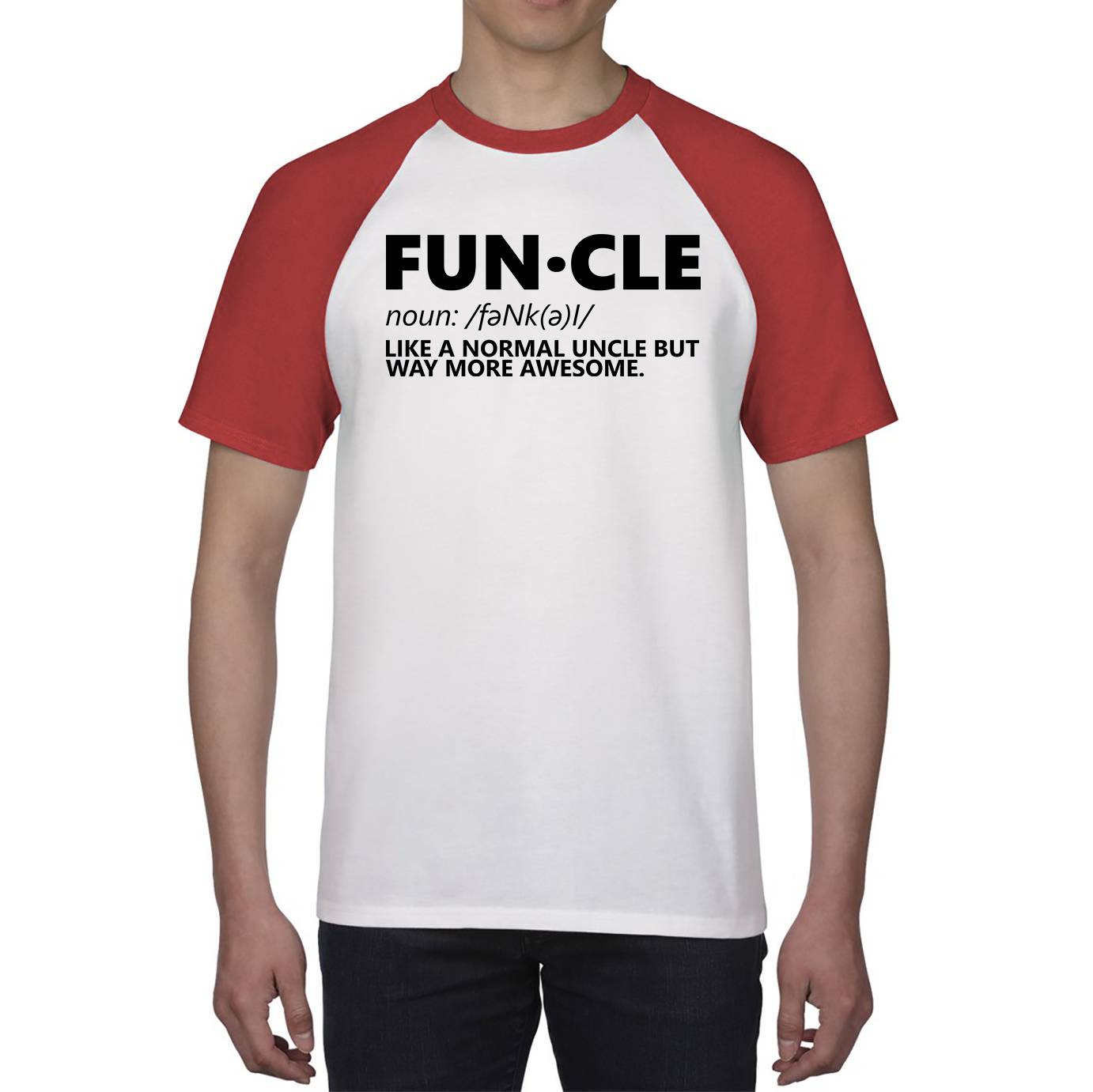FUNCLE Definition Like A Normal Uncle But Way More Awesome Funny Baseball T Shirt