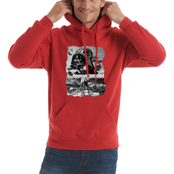 The Force Is Strong With This One Vintage Poster Graphic Movie Series Unisex Hoodie