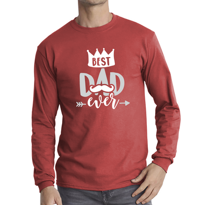 Best Dad Ever Coolest Dad Father's day Gift For Dad Long Sleeve T Shirt
