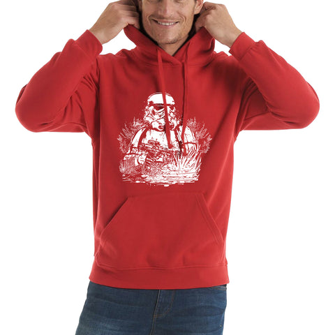 Storm Pooper Under The Sea The Force is Strong With This One Fighter Movie Series Unisex Hoodie