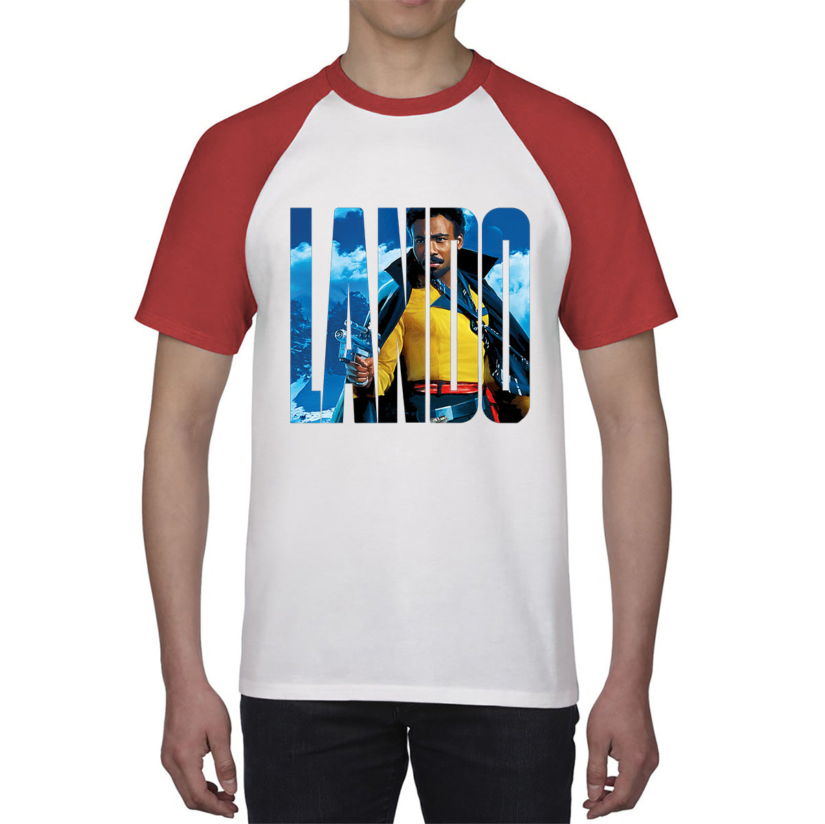 Lando Calrissian Star Wars Fictional Character Solo A Star Wars Story Sci-fi Action Adventure Movie Landonis Balthazar Calrissian III Baseball T Shirt