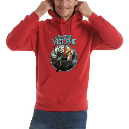 The Amazing Vigilant out of the Dark hole Vintage Graphic Cartoon Series Unisex Hoodie