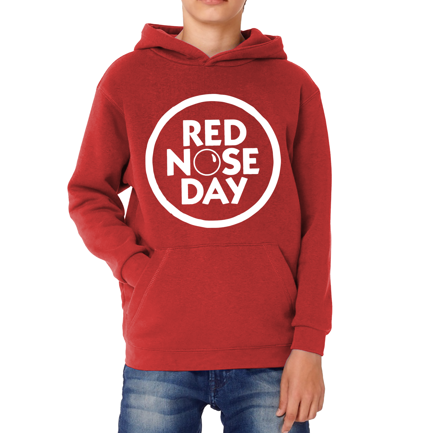 Comic Relief Red Nose Day Kids Hoodie. 50% Goes To Charity