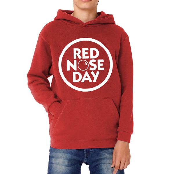 Kids Red Nose Day Hoodie 2024