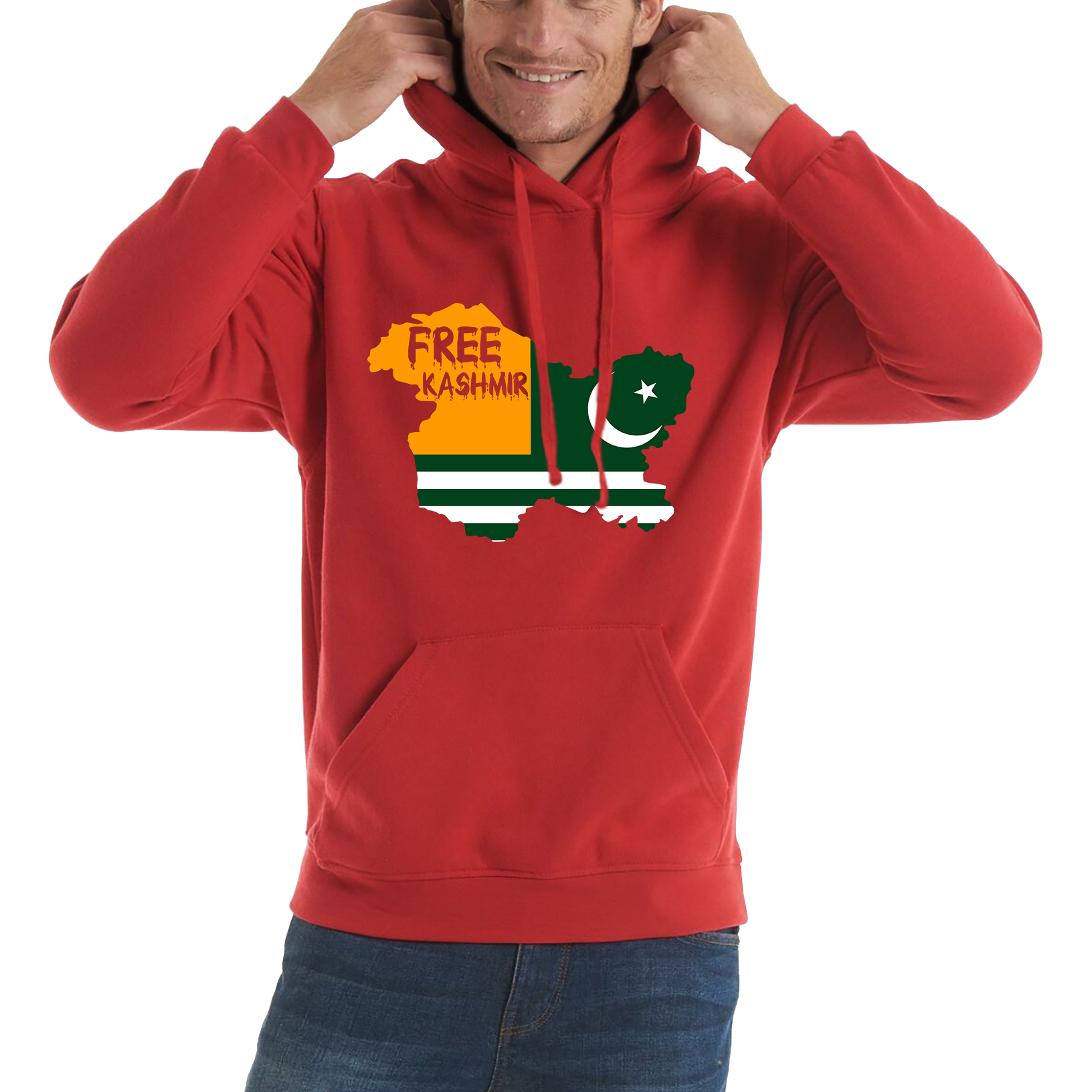 Free Kashmir From India Hoodie