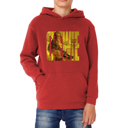 Chewie Star Wars Fictional Character Chewbacca Solo A Star Wars Story Sci-fi Action Adventure Movie Galaxy's Edge Trip Kids Hoodie