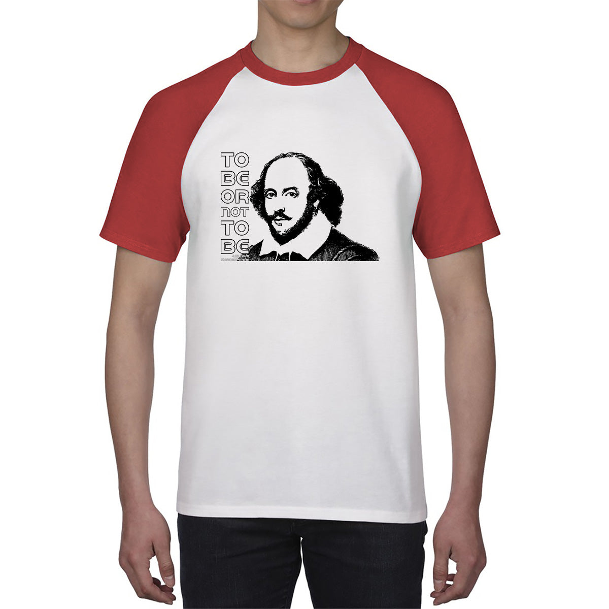 To Be Or Not To Be Book By William Shakespeare Quote National Shakespeare Day Baseball T Shirt