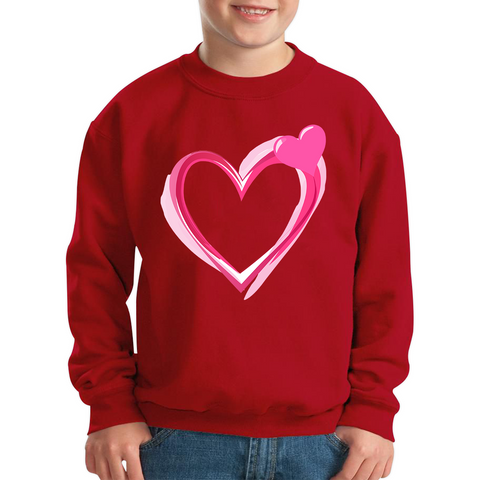 Love Heart Kids Sweatshirt