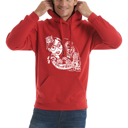 Punk Fashion Princess Molan Inspired a Girl Can Fight Rock Retro Movie Unisex Hoodie