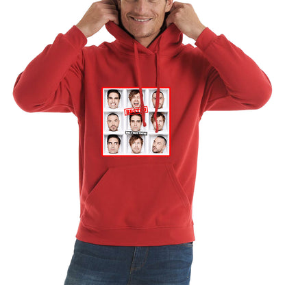 Half Way There Studio Album By Busted English Pop Punk Band Busted 20th Anniversary Unisex Hoodie