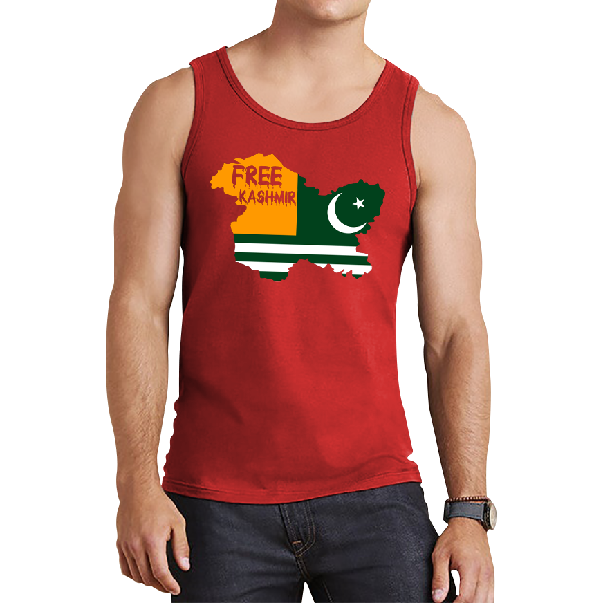 Free Kashmir From India Tank Top