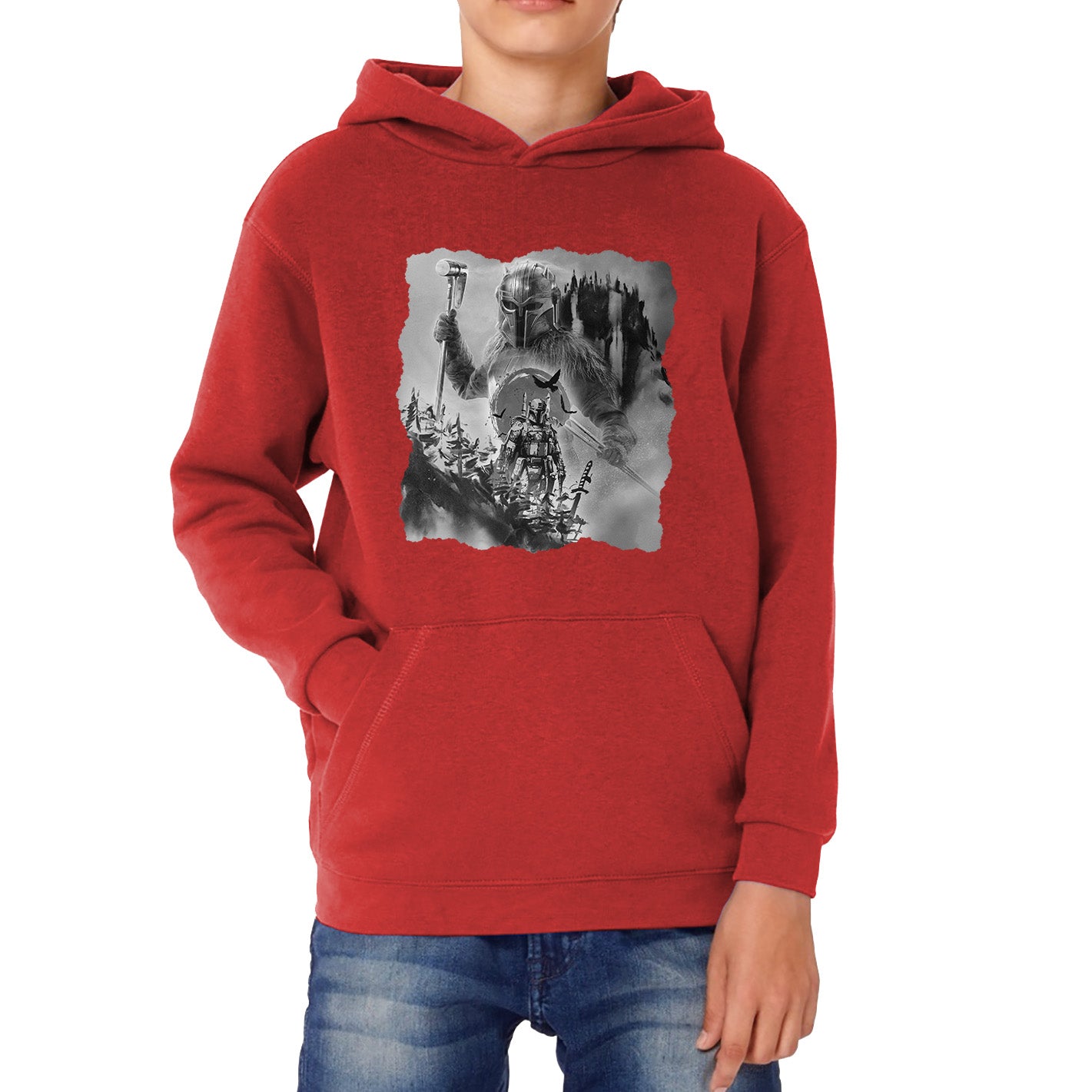 I'm Just A Single Man Trying To Make My Way in The universe Vintage Poster Graphic Movie Series Kids Hoodie
