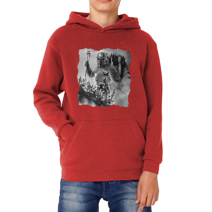 I'm Just A Single Man Trying To Make My Way in The universe Vintage Poster Graphic Movie Series Kids Hoodie