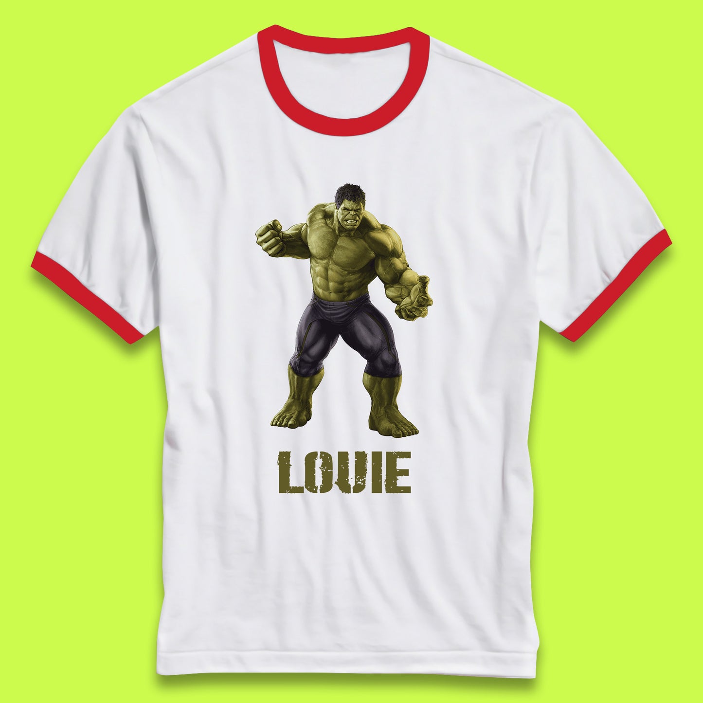 Hulk Ringer T Shirt UK