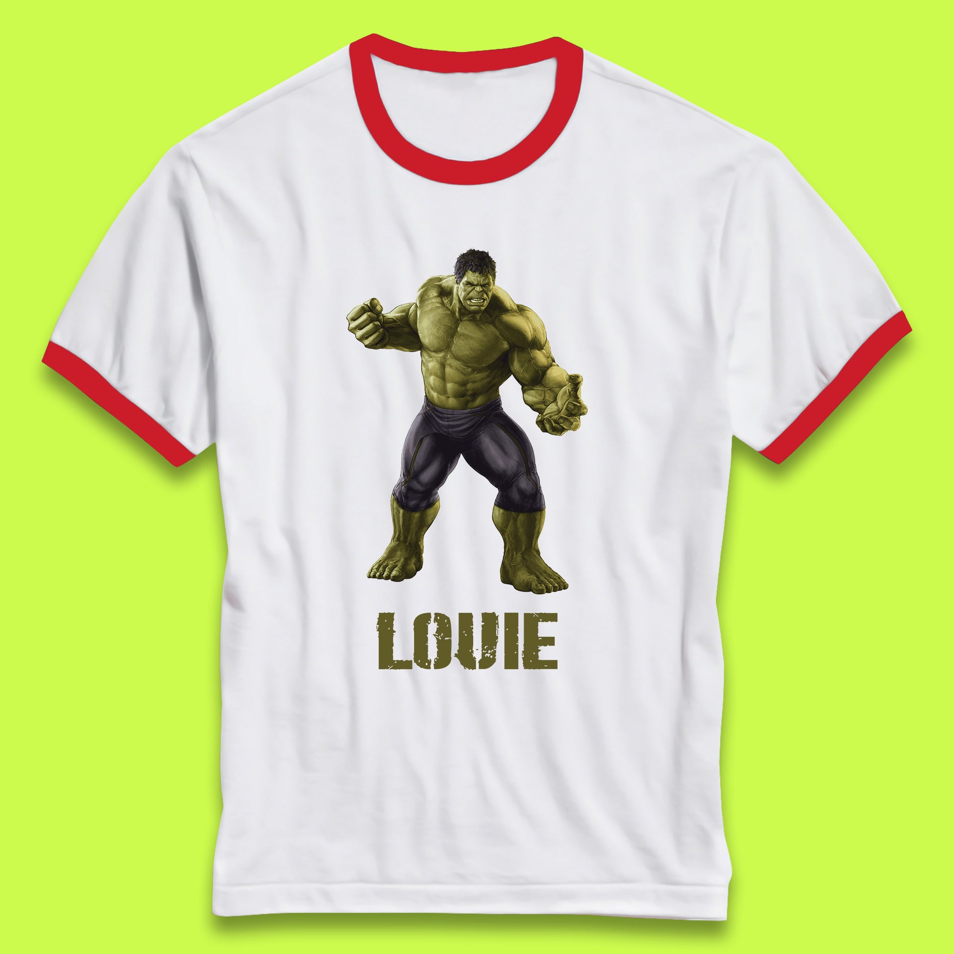 Hulk Ringer T Shirt UK